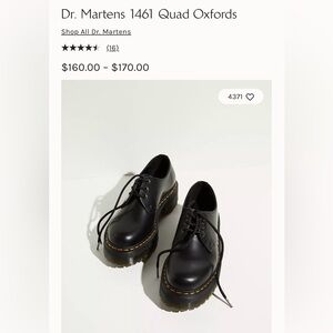 Dr. Martens 1461 Quad - Womens 6